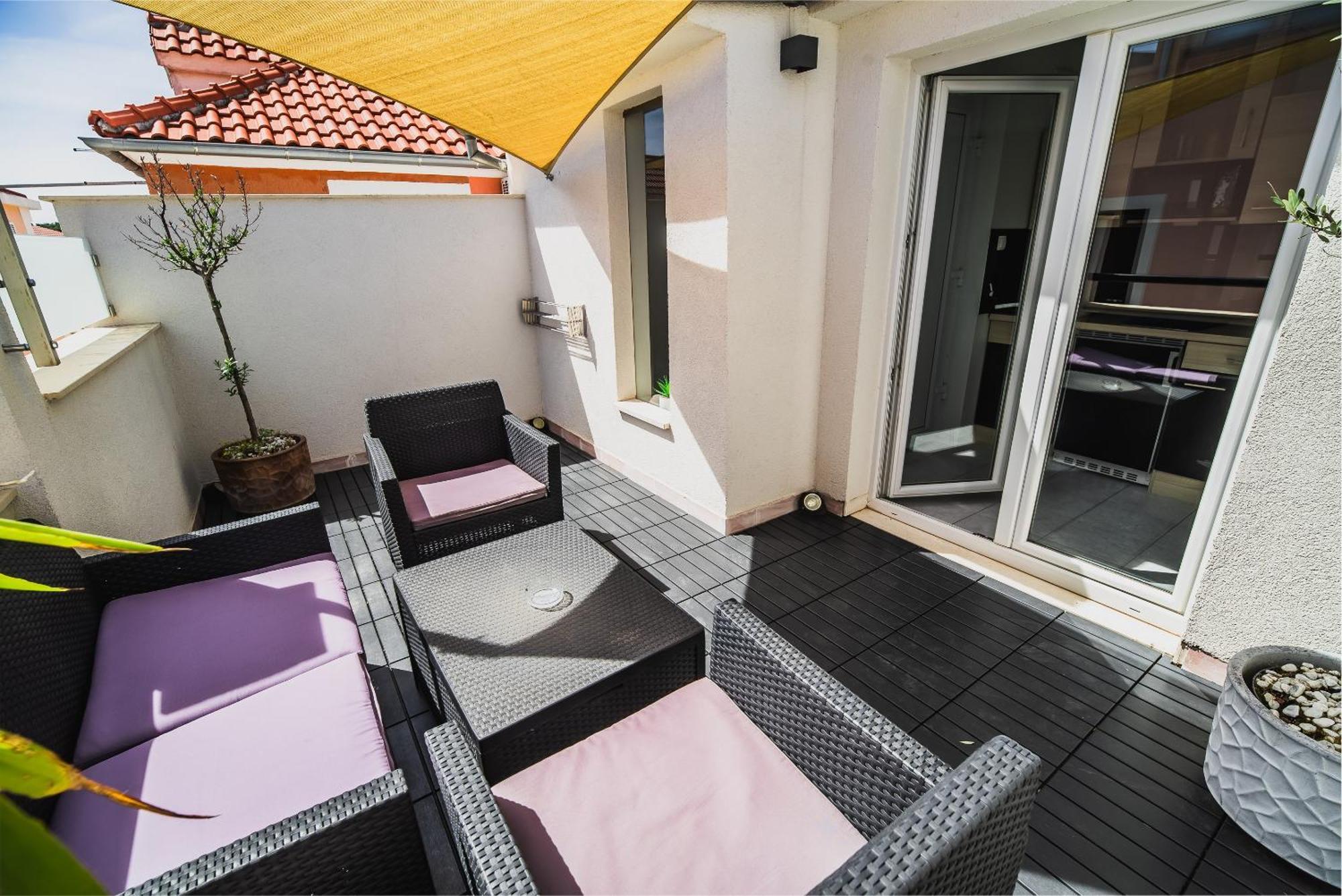 Downtown Park Apartments With Balcony Vodice Pokoj fotografie