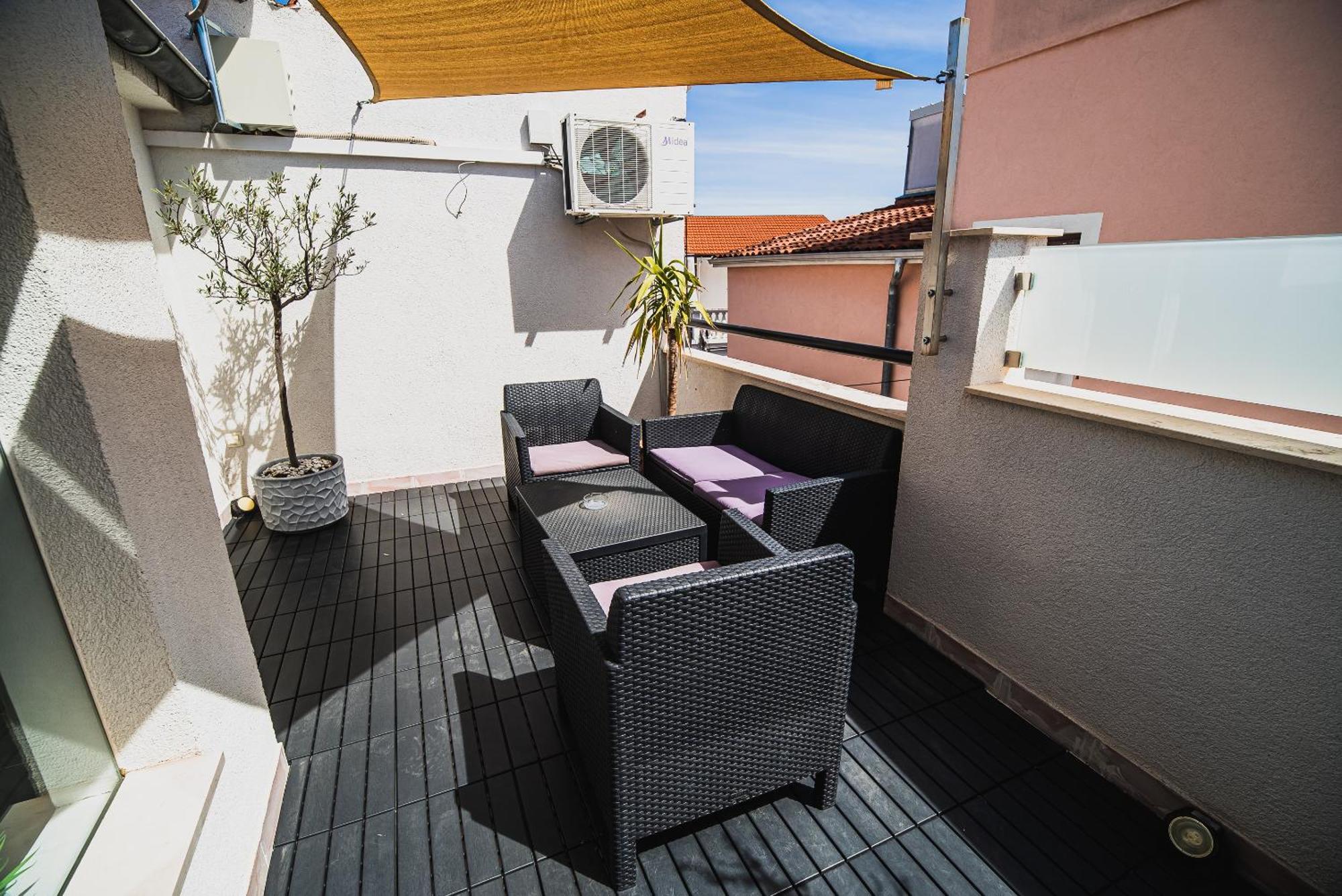 Downtown Park Apartments With Balcony Vodice Pokoj fotografie